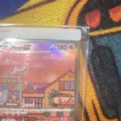 Pokemon Mew Ex 053 Scarlet & Violet Promo EX 180 HP Holo Basic Card - Image 3