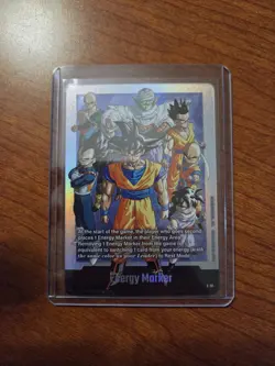 Son Goku E-91 Energy Marker Manga Promo Dragon Ball Card English Fusion - Image 1
