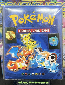 Pokemon 1999 Base Set Trading Card Folder Binder 4 Pocket WOTC - Good condition - Image 1