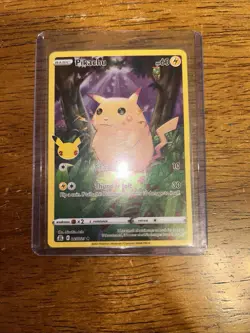 Pokemon Pikachu TCG Celebrations Card 005/025 25th Anniversary - Image 1