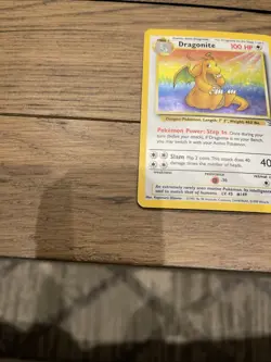 Pokemon TCG Dragonite 4/62 Holo Card Fossil Set - WOTC - Image 3