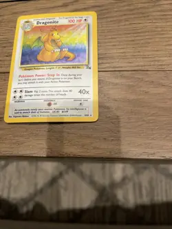 Pokemon TCG Dragonite 4/62 Holo Card Fossil Set - WOTC - Image 4