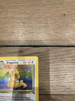 Pokemon TCG Dragonite 4/62 Holo Card Fossil Set - WOTC - Image 5