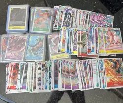 One Piece Secret Rare Foil Lot 154 Cards - Image 1