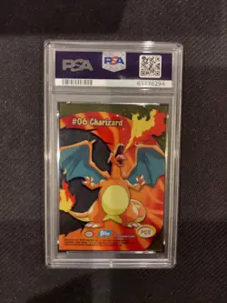 PSA 9 Charizrd Clear Card Topps Pokemon - Image 2