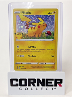 Pikachu SWSH039 General Mills Promo 2020 Holo Rare Holo Pokemon TCG Card NM - Image 1