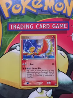 Ho-Oh 27/115 Stamped Reverse Holo Rare EX Unseen Forces Pokemon Card - Image 1