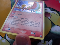 Ho-Oh 27/115 Stamped Reverse Holo Rare EX Unseen Forces Pokemon Card - Image 5