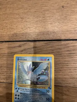 Pokemon TCG Articuno Fossil Holo Unlimited Rare Card 2/62 LP Condition - Image 4