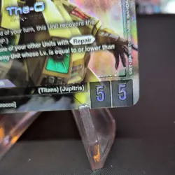 The-O GD03-002 LR+ Alt Art Steel Requiem Gundam TCG Card Game CCG English - Image 4
