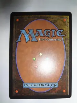 MTG MAGIC THE GATHERING CARD ORIGINAL BETA LAND FOREST A V1 EYES DARK GREEN MANA - Image 2