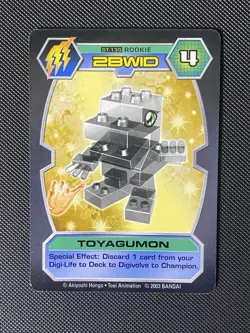 DT-130 ToyAgumon Digimon Card D-Tector Series 3 2003 Bandai - Image 1