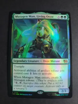 Mutagen Man, Living Ooze (Foil) Rare MTG Ninja Turtles - Image 1