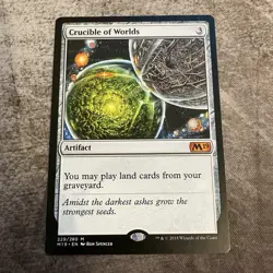 Crucible of Worlds - Magic 2019 - MTG Magic the Gathering - NM - Image 1
