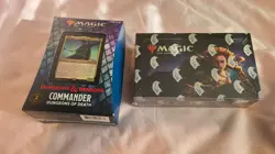 MTG Commander Legends Draft Booster Box&Commander D&D Dungeons of Death NEW Seal - Image 2