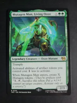 Mutagen Man, Living Ooze Rare MTG Ninja Turtles - Image 1