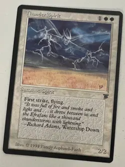 Magic the Gathering MTG Legends Thunder Spirit NM (Beta Bob) - Image 1
