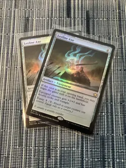 2x Leyline Axe - FOIL - Foundations - NM - MTG - Image 1