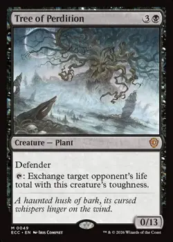 MTG - Tree of Perdition - Lorwyn Eclipsed - X1 - (MP) - #P7654 - Image 1