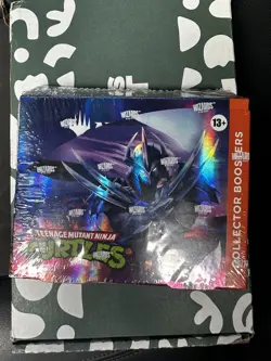 MTG TCG Teenage Mutant Ninja Turtles Sealed Collector Booster Box IN HAND - Image 1