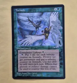 UNPLAYED SIGNED Magic MTG Tornado Alliances NM SUSAN VAN CAMP EDH CUBE - Image 1