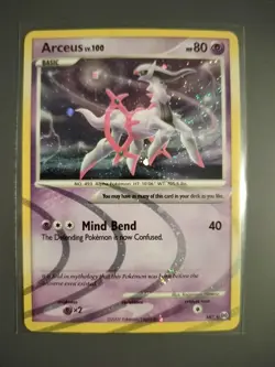 Pokemon TCG Arceus Holo Rare AR7 2009 Holo - Image 1