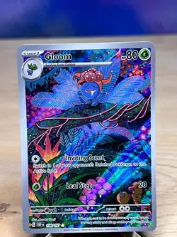 Obsidian Flames Gloom 198/197 Illustration Rare Pokemon NM/M - Image 1