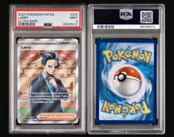 2023 POKEMON PAR EN LARRY #235 ULTRA RARE SCARLET VIOLET PARADOX RIFT PSA 9 MINT - Image 3
