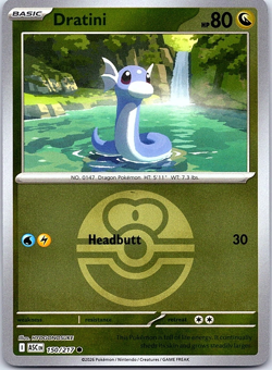 Dratini | 150/217 | Love Ball Reverse Holo | Pokemon Ascended Heroes - Image 1