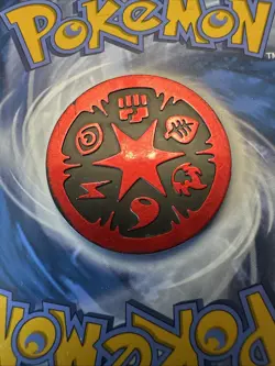 Pokemon Energy Symbols Mini Coin Red Mirror 2005 Steeple Chase Theme Deck - Image 3
