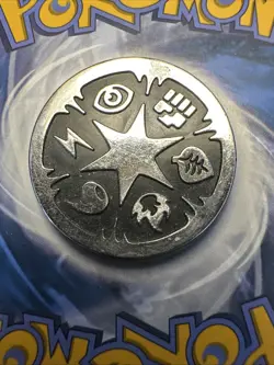 Pokemon Energy Symbols Mini Coin Silver Mirror 2005 EX Power Keepers Blister - Image 5