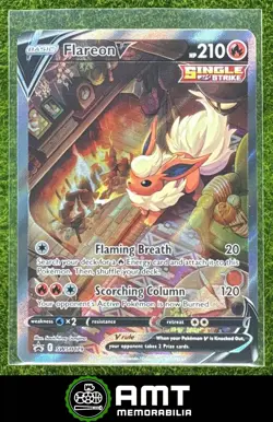 Flareon V 2019-2023 Pokemon Sword & Shield Black Star Promos #SWSH179 Premium - Image 1