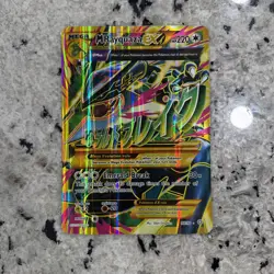 Pokemon M Rayquaza EX Full Art Ultra Rare Holo XY Ancient Origins Mega 98/98 - Image 1