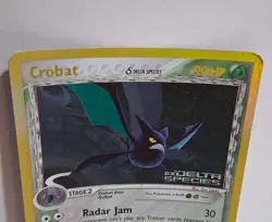 Pokemon TCG Crobat 2/113 /113 Ex Delta Species Holo Reverse Stamped Rare - Image 2