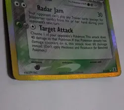 Pokemon TCG Crobat 2/113 /113 Ex Delta Species Holo Reverse Stamped Rare - Image 3