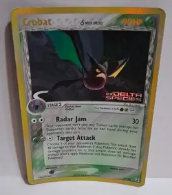 Pokemon TCG Crobat 2/113 /113 Ex Delta Species Holo Reverse Stamped Rare - Image 4