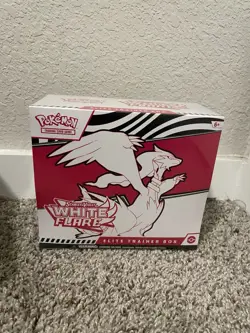 Pokemon White Flare ETB Elite Trainer Box (New/Sealed)(Corner Ding) - Image 1