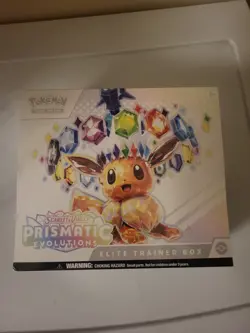 Pokemon TCG Scarlet & Violet Prismatic Evolutions Elite Trainer Box ETB - Image 1