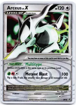 Arceus LV.X DP56 DP Black Star Promos LP - Image 1