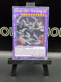 Yugioh Destiny HERO - Dominance MP20-EN064 Secret Rare 1st Ed NM/HOLO - Image 2