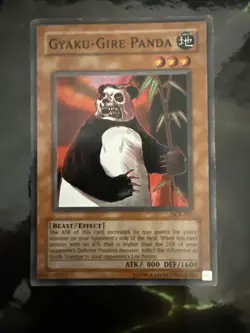 Yu-Gi-Oh! TCG Gyaku-Gire Panda Dark Crisis DCR-021 Unlimited Common Card LP - Image 2