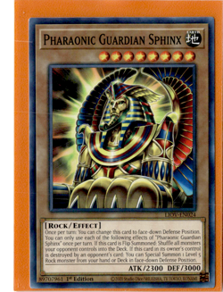 Pharaonic Guardian Sphinx | LIOV-EN024 | Yu-Gi-Oh! TCG - Image 1