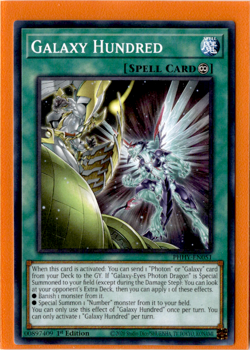 3x Galaxy Hundred | PHHY-EN051 | Yu-Gi-Oh! TCG - Image 1
