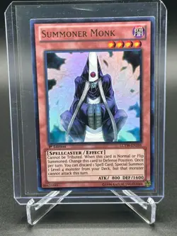 Yugioh TCG Summoner Monk 1st Edition LCYW-EN166 Ultra Rare NM - Image 1