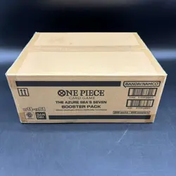 One Piece OP14-EB04 The Azure Sea's Seven English 12 Booster Box Case Sealed - Image 3