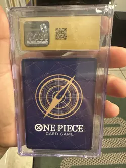 One Piece CCG Monkey D. Luffy Alternate Art P-075 CGC 10 Pristine POPULATION 1 - Image 2