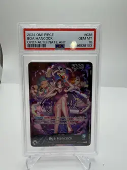 Boa Hancock (038) (Parallel) OP07-038 500 Years in the Future Foil PSA 10 - Image 1