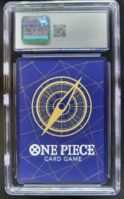 2025 ONE PIECE CCG MONKEY D. LUFFY ALT ART P-075 CGC 8.5 A PT - Image 2