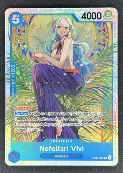One Piece Heroine’s Edition Nefeltari Vivi EB03-024 Regular SR NM - Image 1