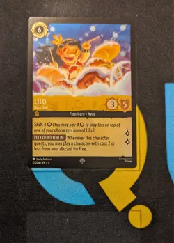 Lilo - Rock Star 17/204 Cold Foil Super Rare Disney Lorcana Winterspell - Image 1